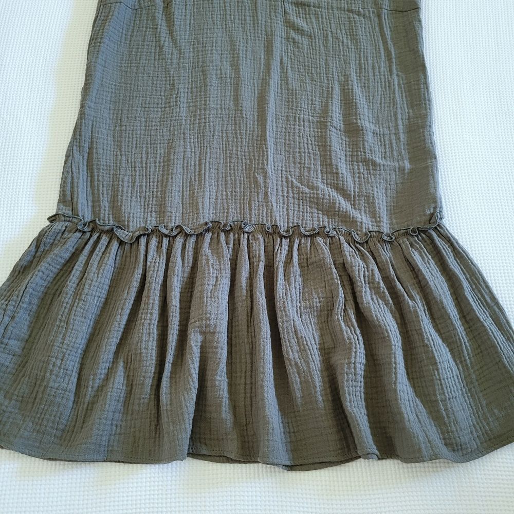 ✨️HP✨️ DREW Sage Colored Tank Dress - NWT - Picture 4 of 13